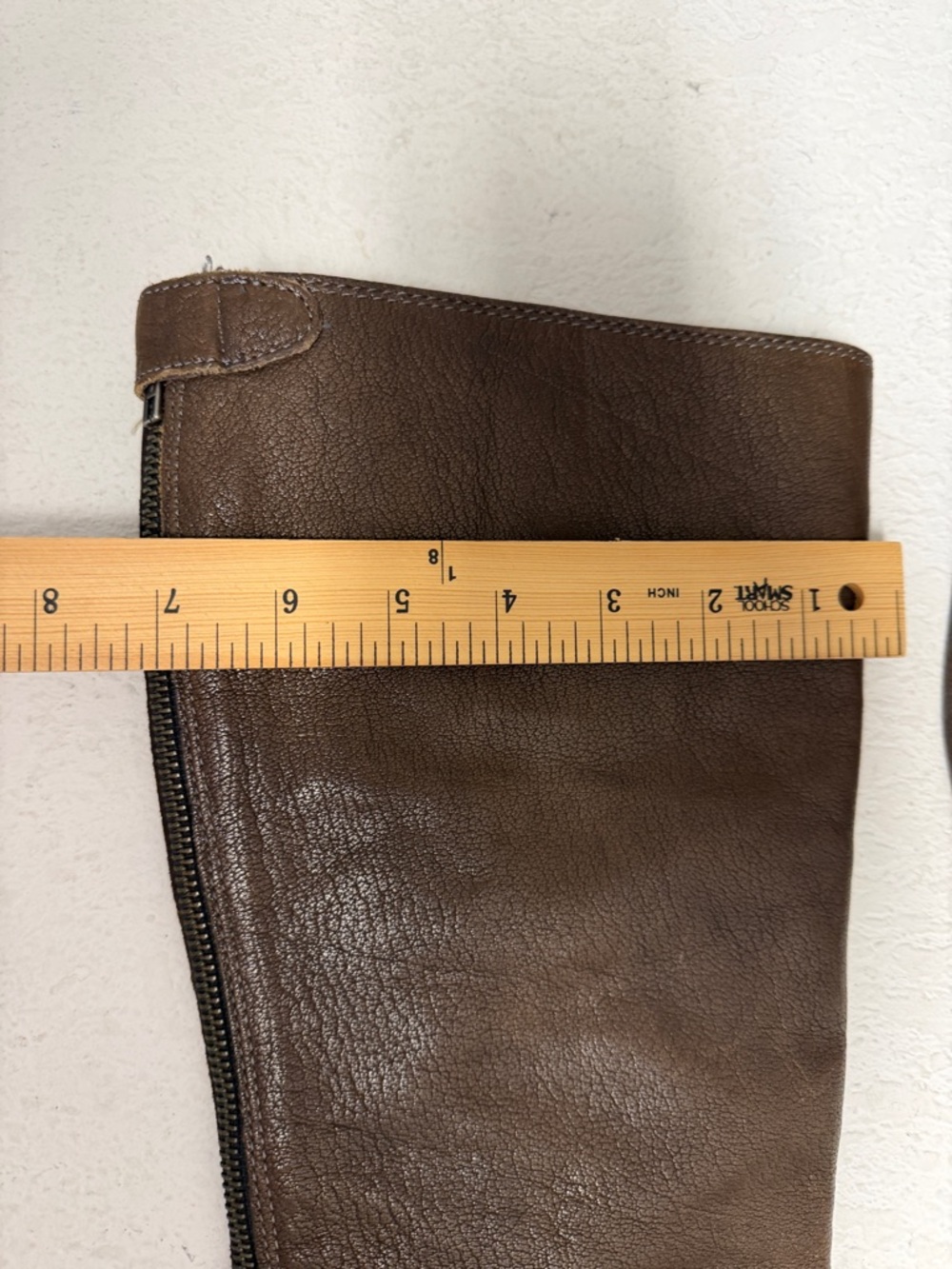 Frye Brown Leather Over-the-Knee Riding Boots 8.5 Woman’s - Picture 8 of 10